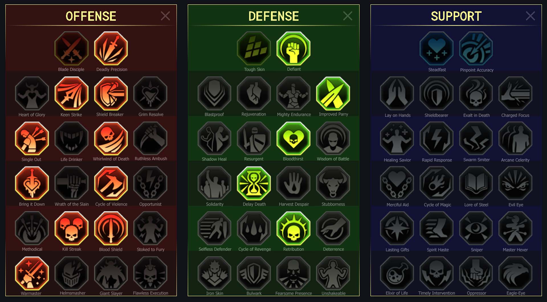 Raid Shadow Legends Defiled Sinner Skill Mastery Equip Guide