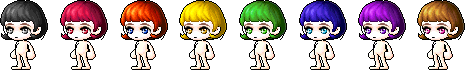 Setting Hair Cut / Curl-In Bob Cut