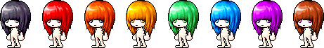 Full Bangs Hair