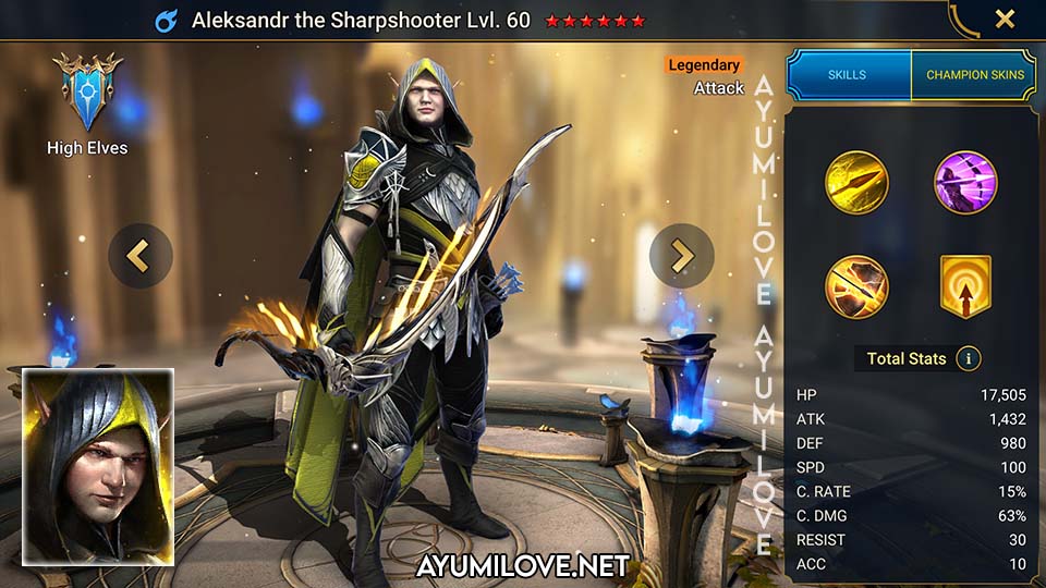 Aleksandr the Sharpshooter  Raid Shadow Legends - AyumiLove