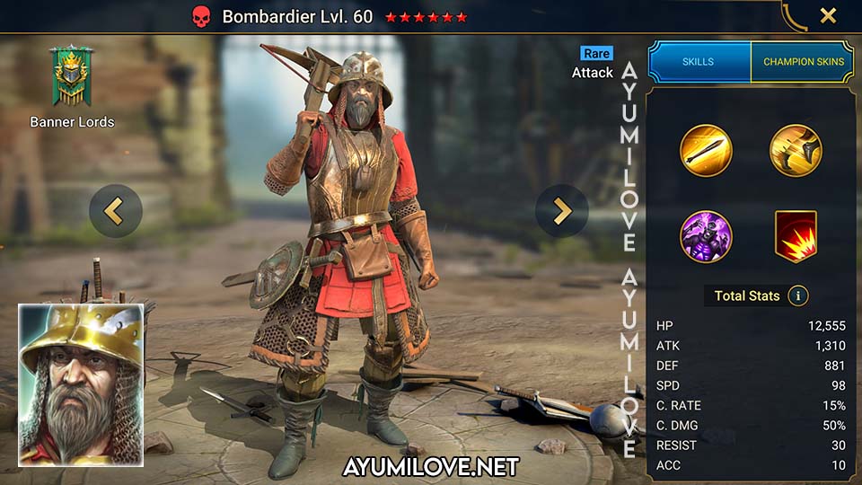 Bombardier Raid Shadow Legends AyumiLove