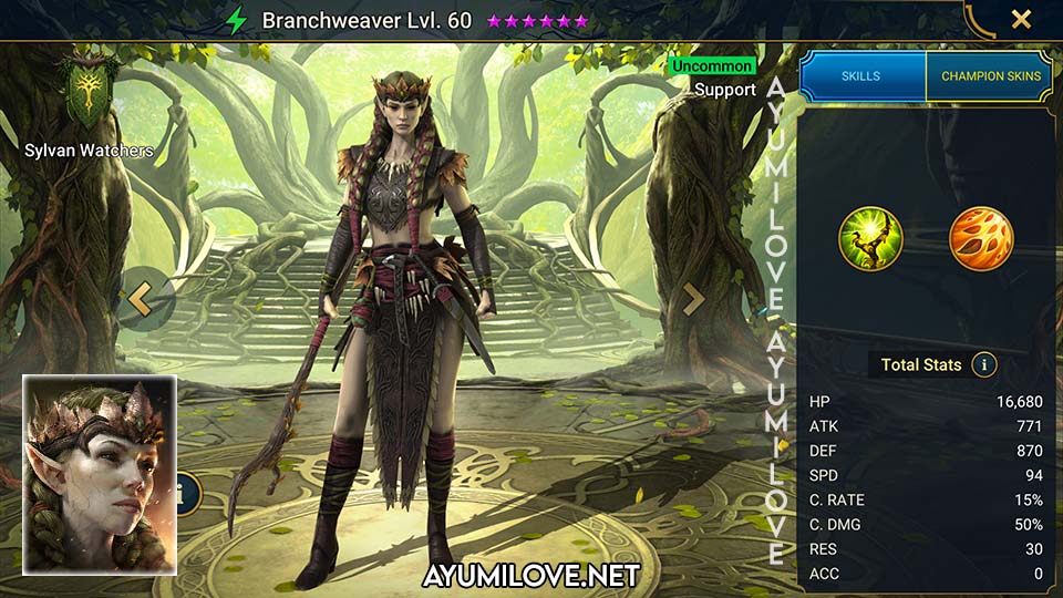Branchweaver | Raid Shadow Legends - AyumiLove
