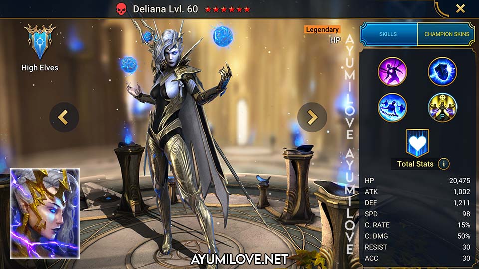 Best Deliana Raid Shadow Legends in the world Learn more here!