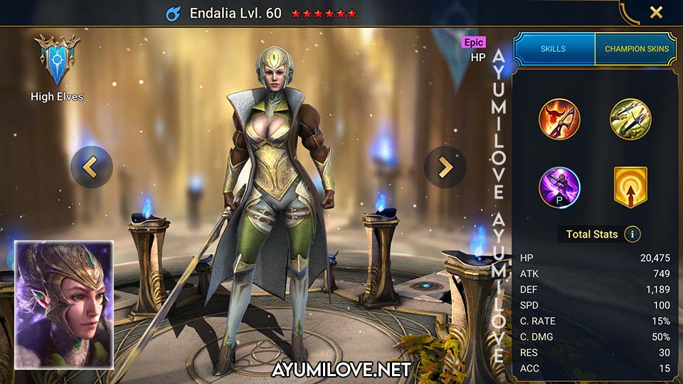 Endalia | Raid Shadow Legends - AyumiLove