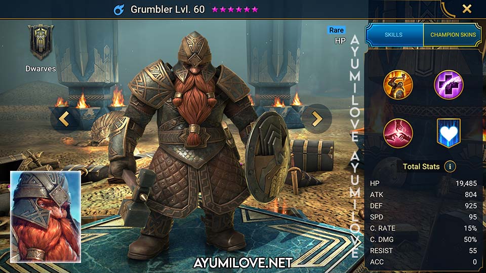 Grumbler | Raid Shadow Legends - AyumiLove