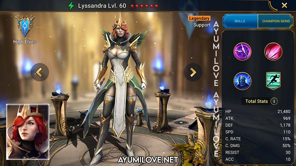 lysandra raid shadow legends need accuracy