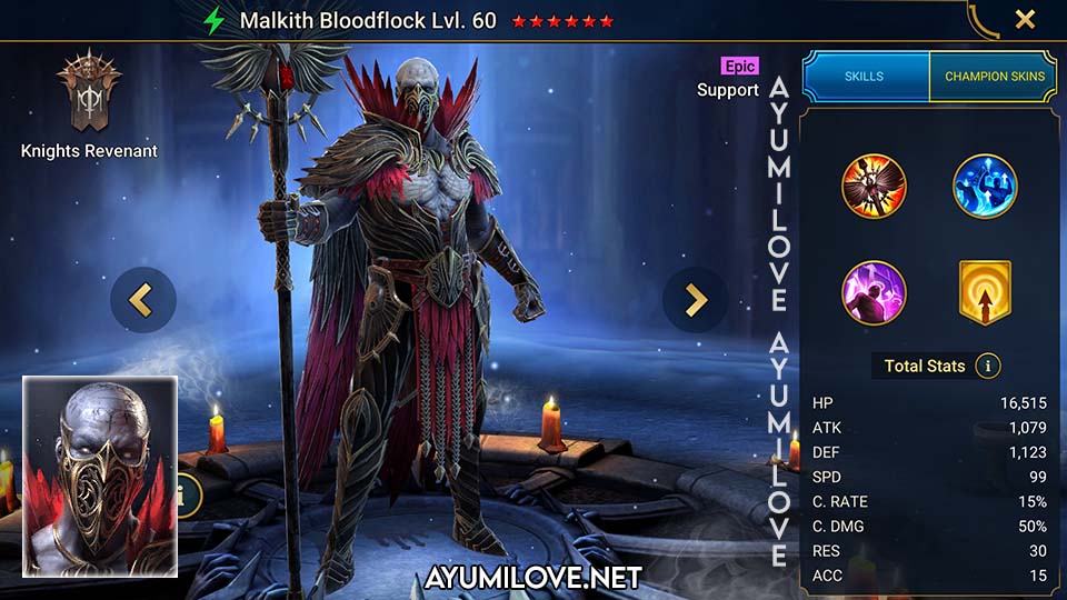 Malkith Bloodflock | Raid Shadow Legends - AyumiLove