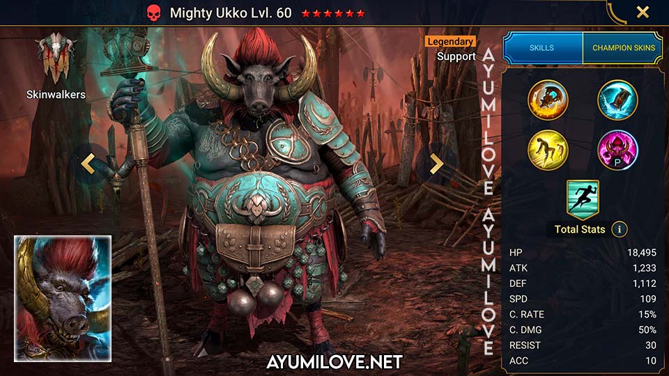 Mighty Ukko Raid Shadow Legends AyumiLove
