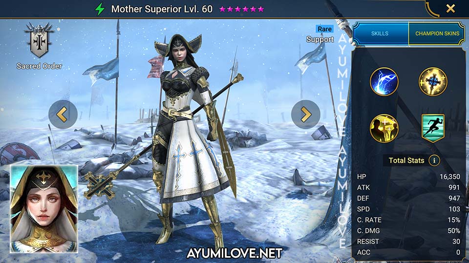 forening så lungebetændelse Mother Superior | Raid Shadow Legends - AyumiLove