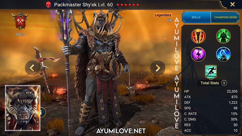 Packmaster Shy'ek | Raid Shadow Legends - AyumiLove