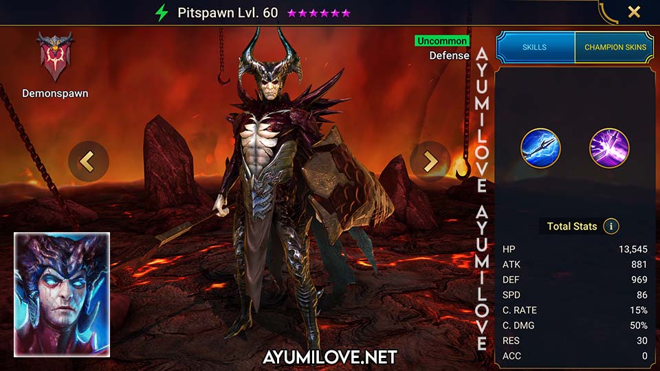 Raid Shadow Legends Pitspawn Skill Mastery Equip Guide
