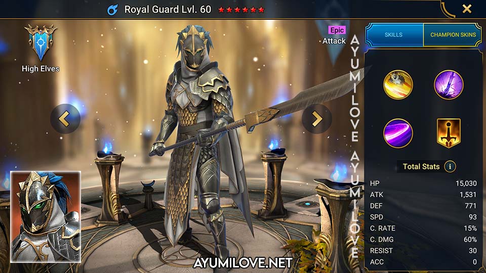 royal guard raid shadow legends build