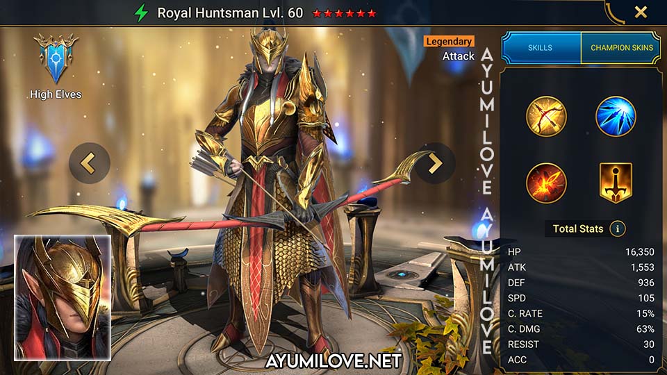 royal huntsman raid shadow legends tier list
