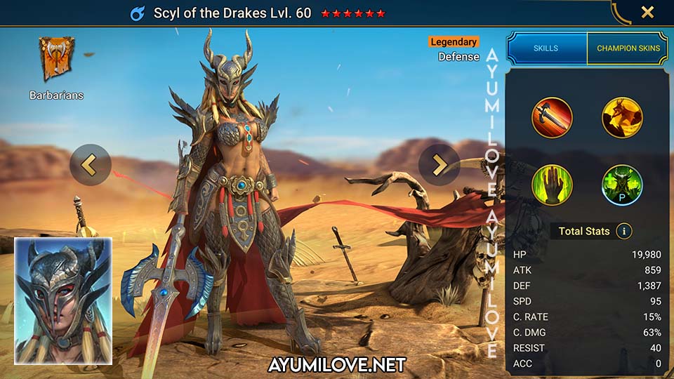 Scyl of the Drakes  Raid Shadow Legends - AyumiLove