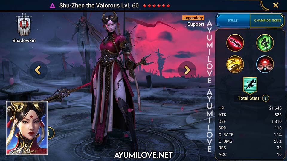 Shu-Zhen The Valorous | Raid Shadow Legends - AyumiLove