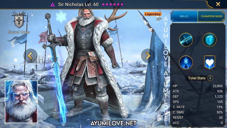 Sir Nicholas | Raid Shadow Legends - AyumiLove