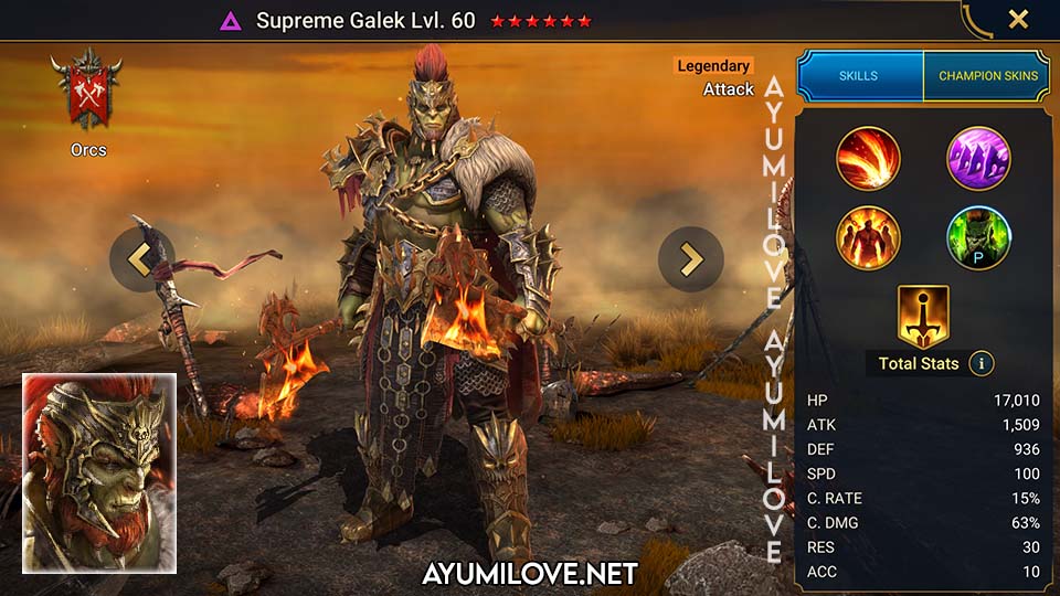 Supreme Galek | Raid Shadow Legends - AyumiLove