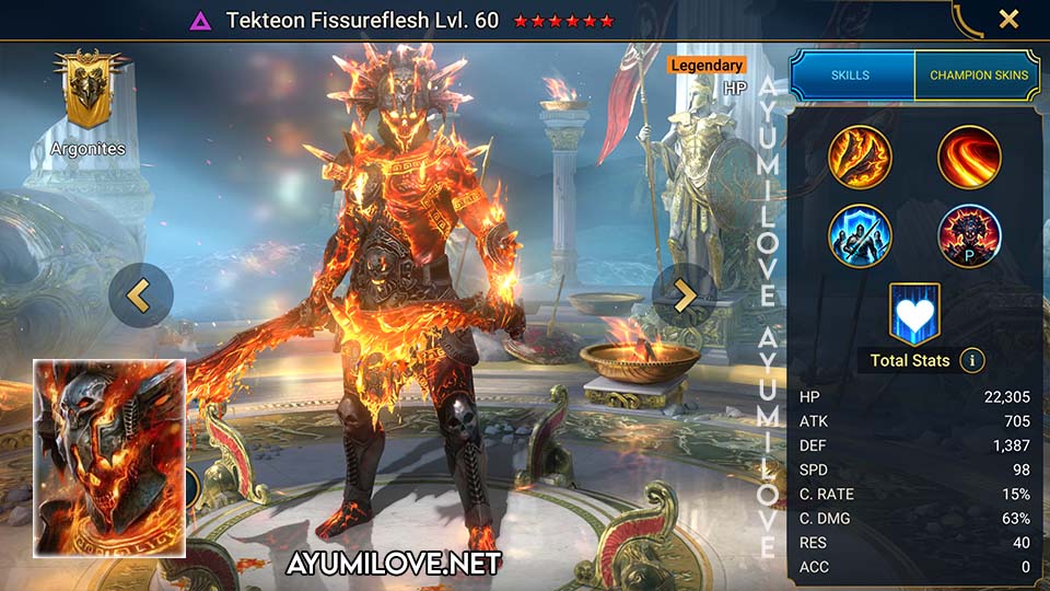Tekteon Fissureflesh | Raid Shadow Legends - AyumiLove