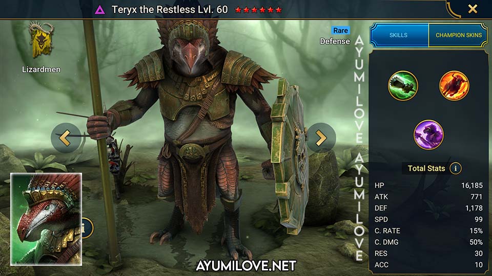Teryx the Restless | Raid Shadow Legends - AyumiLove