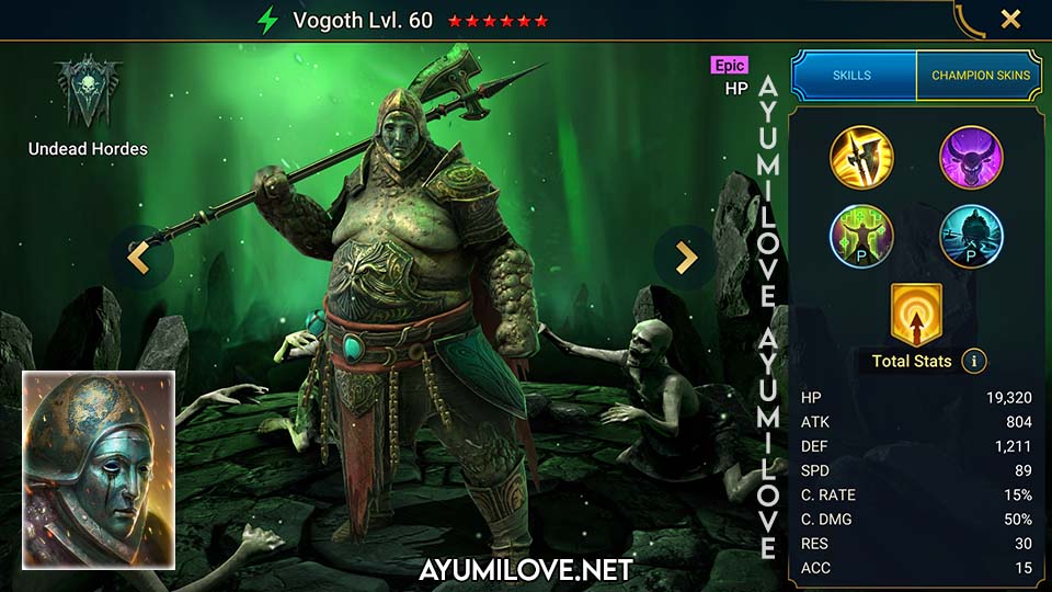 Vogoth  Raid Shadow Legends - AyumiLove