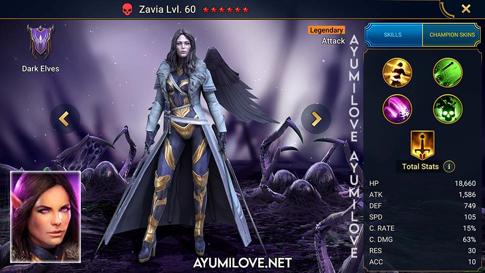 lysandra raid shadow legends need accuracy