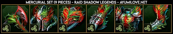 Mercurial Set - Raid Shadow Legends Artifacts and Accessory Guide