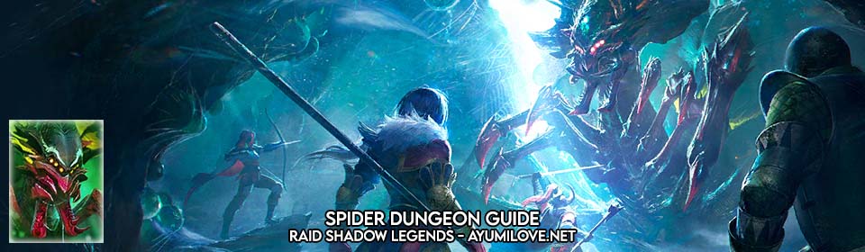 raid shadow legends spider dungeon guide
