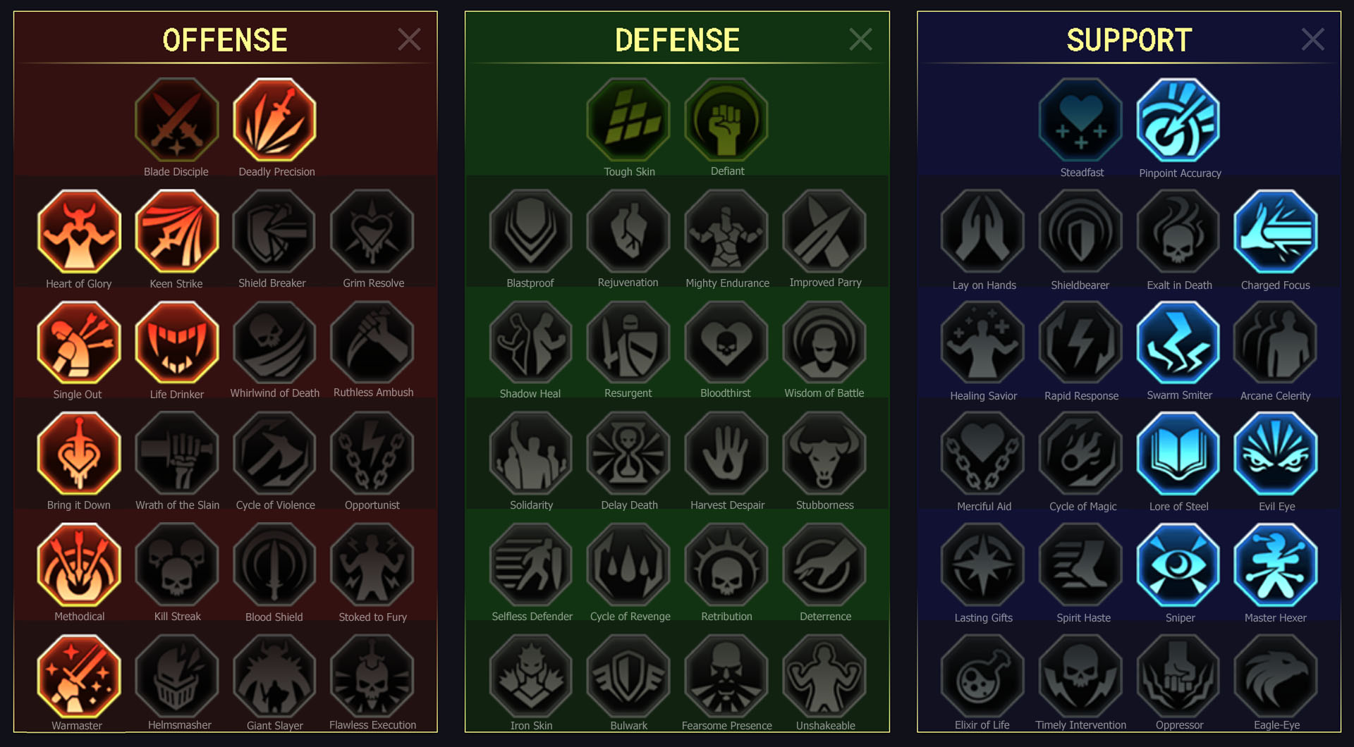 raid shadow legends masteries ninja