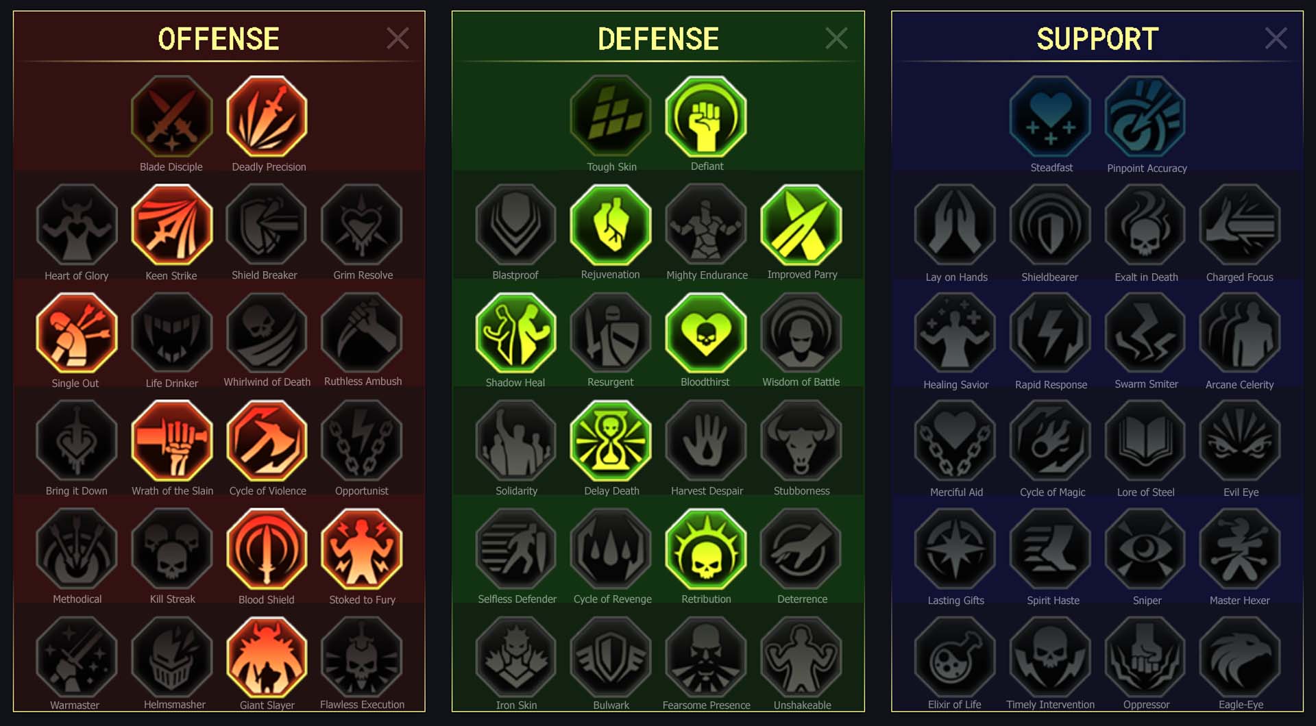 ranks of shadow warrior 3 equipment